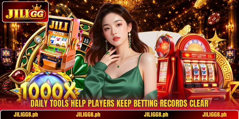 Clear records help players review draw sessions Clear records help players review draw sessions