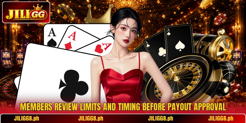 Members review limits and timing before payout approval Members review limits and timing before payout approval