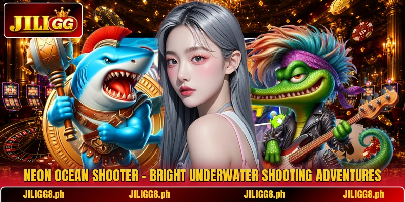 Neon Ocean Shooter – Bright Underwater Shooting Adventures