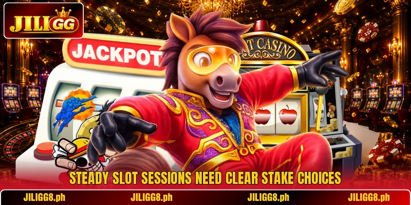 Steady slot sessions need clear stake choices