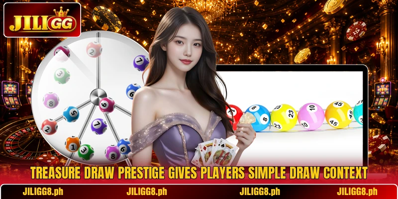 Treasure Draw Prestige gives players simple draw context